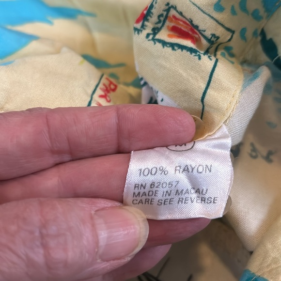 Vintage Hawaiian Shirt S/M - Picture 9 of 11